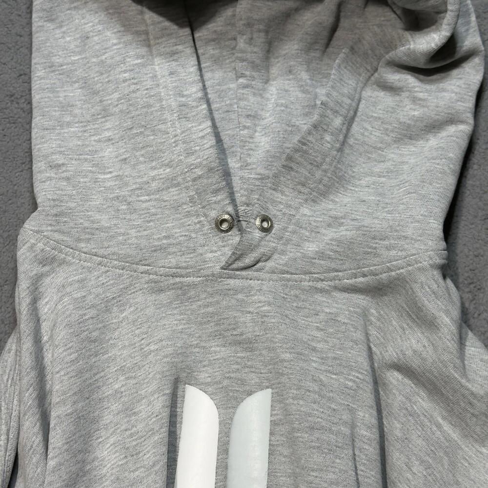 WeSC‎ Gray Pullover Hoodie XL Logo Kangaroo Pocket Streetwear - Picture 4 of 9